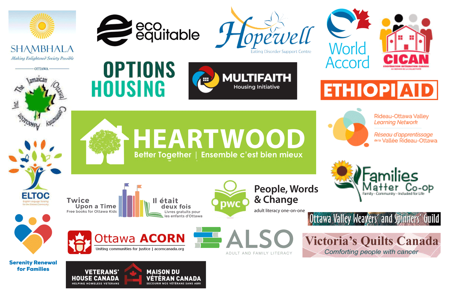 Heartwood House Member Organizations